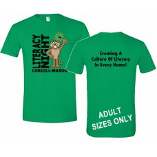 CME 2024 Literacy Night Softstyle Tee (Irish Green)